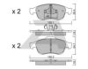 AISIN BPRE-1006 Brake Pad Set, disc brake